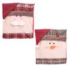 Christmas Decoration Supplies Home Decoration Chair Cover Restaurant Hotel Square Stool Decoration for The Elderly