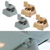 Beige, 2x Sonnenblenden-Clips für W201 190 Klasse 1982-1993