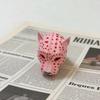 Niche Design Enamel Leopard Head Ring - Versatile Luxury Jewelry for Women