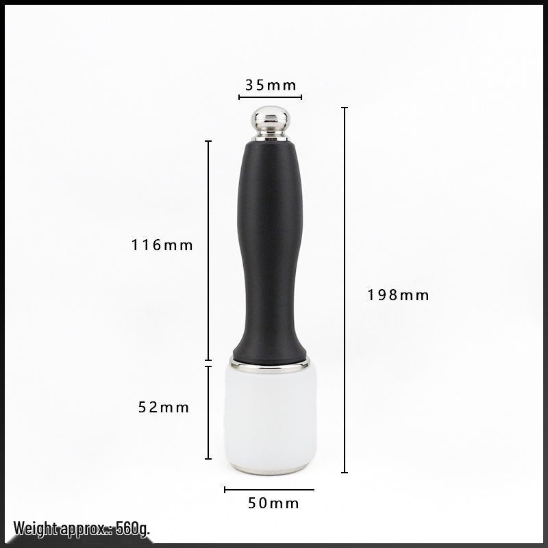 Nylon Leather Carving Hammer - DIY Punching, Printing, Engraving, and Hardware Installation Rubber Hammer