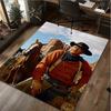 John Wayne Print Rug - Computer Chair Area Rug home decoration Carpet For Living Room Bedroom Flooring Mat