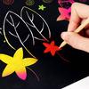 Single Head Scraping Bamboo Pen Bamboo Stick Pen Scratching Drawing Sign Scraping Paper Special Pen