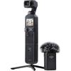DJI Pocket 2 Creator Combo 3-Axis Gimbal Stabilizer with 4K Camera, 1/1.7-inch CMOS, 64MP Photo, Face Tracking, Video Recording for YouTube/Vlogs, And