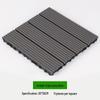 Waterproof WPC Balcony & Garden Flooring - Easy Snap-On, Anti-Corrosion, Ideal for Outdoors & Indoors.