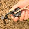 2/4 Stück Seilspanner Outdoor Rucksacktouren Wandern Camping Abspannleine Seilspanner Strapazierfähige Aluminiumlegierung Selbstverriegelnder Seilspanner