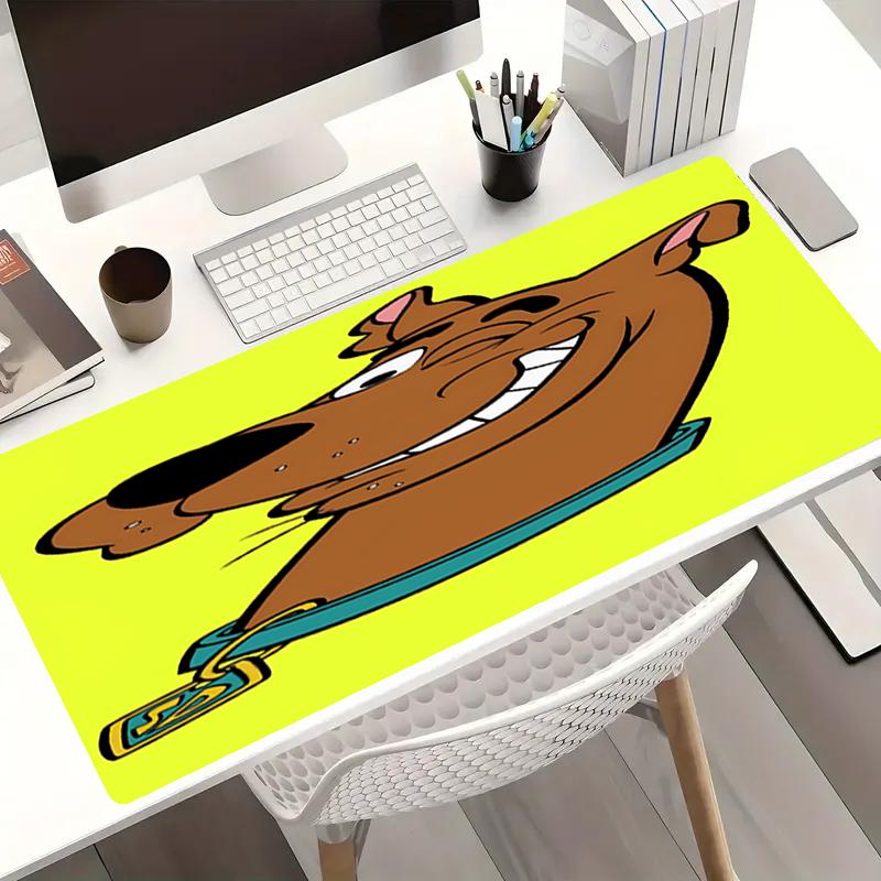 Scooby-Doo Theme Mouse Pad, Non Slip Rubber Base, Multifunctional Office & Home Decor, Perfect for Workspace Personalization.