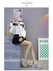 Women's 2025 Spring Thick-Soled Casual White Dad Shoes T73