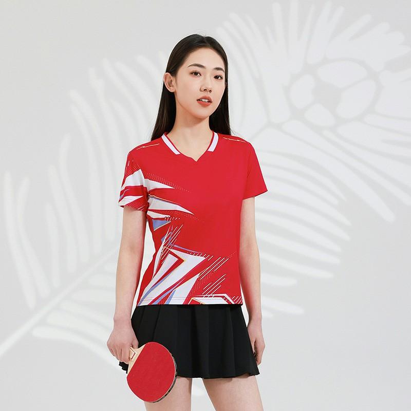 Badminton Table Tennis Quick Dry Sport Shirts Men Women Kids
