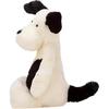JELLYCAT Shy Series Black & White Puppy Cute Doll Plush Doll 18cm/36cm/51cm/67cm Tall