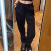 Lulu Parachute Cargo Pants - Women's Mid-High Waist, Sporty, Casual, Loose Fit with Straight Leg