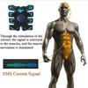 Smart EMS Muscle Stimulator Electric ABS Abdominal Trainer Arm Neck Sticker Patch Body Massager Fitness Slimming Shaping