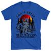 Gott Ist Groß Christliches T-Shirt Herren und Damen Kurzarm Baumwoll-T-Shirts Y2k Shirt Oversize Tops Sommerbluse Herren Kleidung