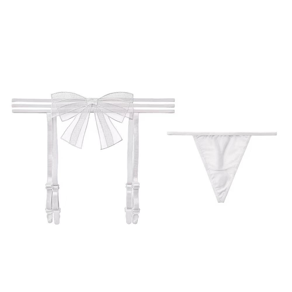 Sexy Panties Sexy Over-the-knee Stockings Suspender Socks Women's Lace Pure Desire Suit Seduction Briefs Skinny Net