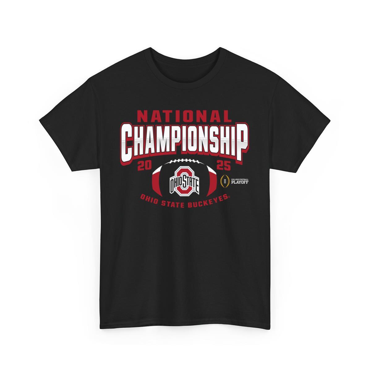 Buckeyes National Championship 2025 Football Vintage T Shirt Mens Womens Tees Top Men Women Kid Fashi S