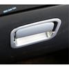 For Mitsubishi Outlander 2016 -  Matte / Black Car Interior Copilot Glove Storage Box Handle Sticker Accessories Cover Trim
