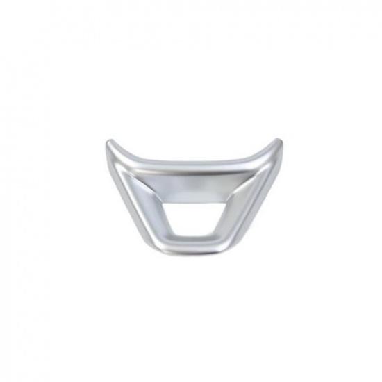 Silver Car Steering Wheel Decor Cover Trim For Chevrolet Trax 2023 2024 2025