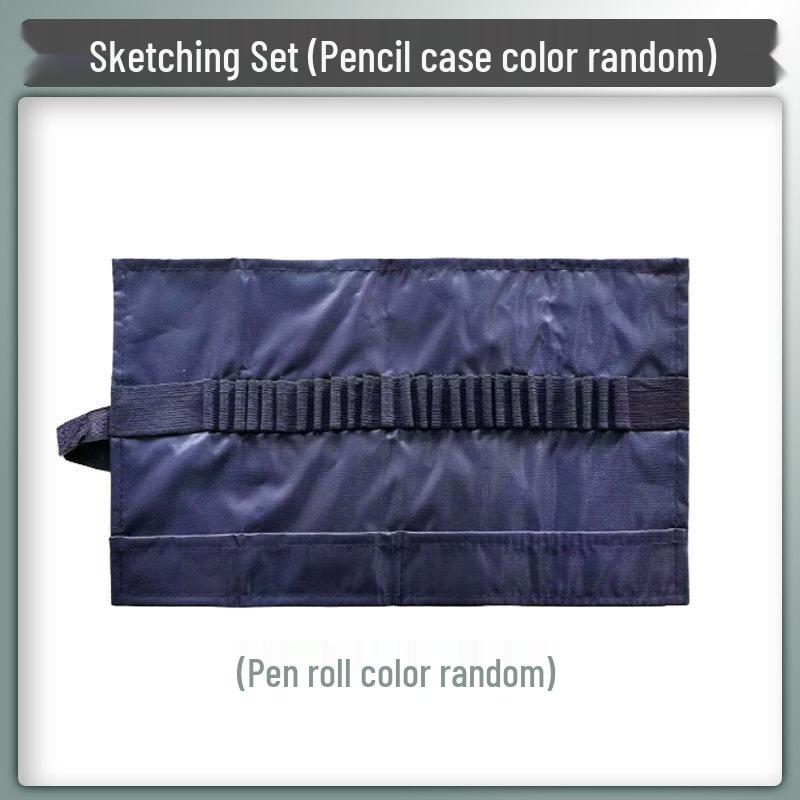 Extra Soft 2bHB Sketching & Charcoal Pen Set: Beginner Drawing & Exam Use, Includes 2h, 4b, 6b, 8b Brushes