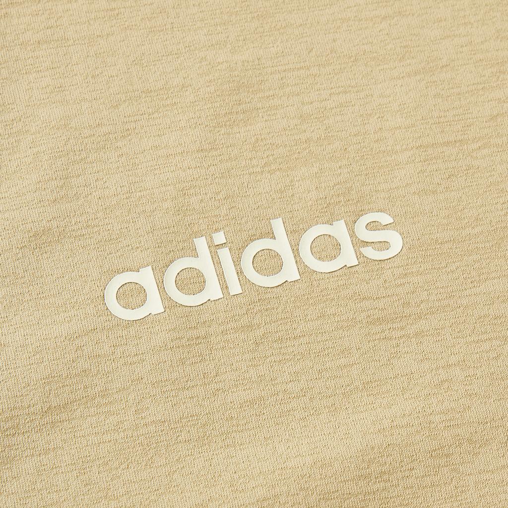 adidas Comfortable Fashionable Versatile Short Sleeve Polo Shirt Unisex Tops Light-Brown JI6025