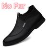 Fashion Genuine Leather Male Comfortable Motorcycle Boots High Quality Men High Top Casual Shoes 2024 New Men Winter Plush Snow Boots