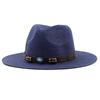 Men and Women Western Cowboy Straw Hat Top Hat Outdoor Seaside Beach Hat Sun Protection Hat