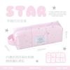 RosyPosy soft furnishings, Korean polka dot good material pencil bag, cotton-filled large-capacity student pencil bag, girls stationery bag