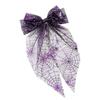 Bronzing Transparent Halloween Bow Hair Clip Halloween Hairpin  Festival Daily Wear