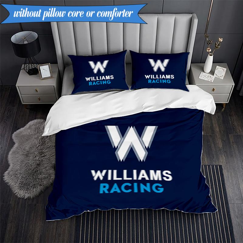3PCS Williams Printed Bedding Set For Bedroom dormitory, Includes 1 Duvet Cover & 2 Pillowcases for All Seasons Home Decor Fan gifts