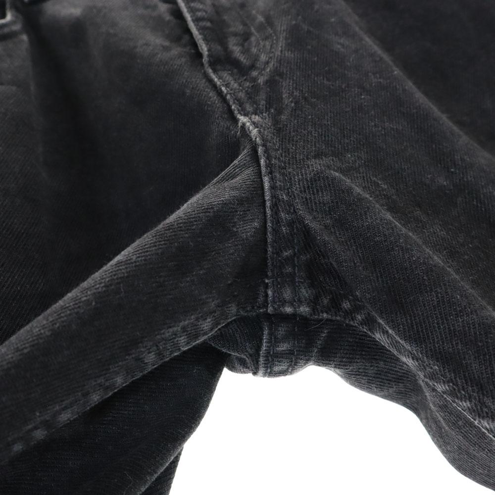 Levi's 90s 552 Black Denim Black Denim Pants W30 Black Jeans Men's Used