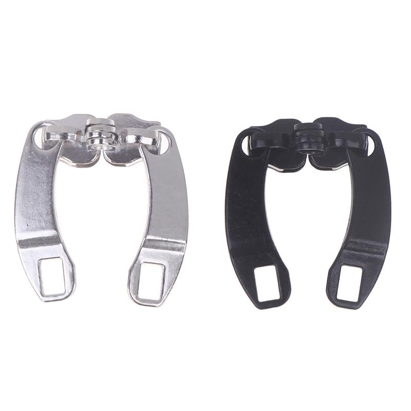 5 par 8# główka zamka z otworem na kłódkę do ubrań DIY, walizki, plecaka, ściągacz do zamka, zestaw naprawczy, materiał do szycia DIY