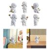 Cherub Skulptur Baby Engel Statue, Modern, mit Flügeln Amor Figur Kleiner Engel Dekoration für Indoor Garten Heimdeko