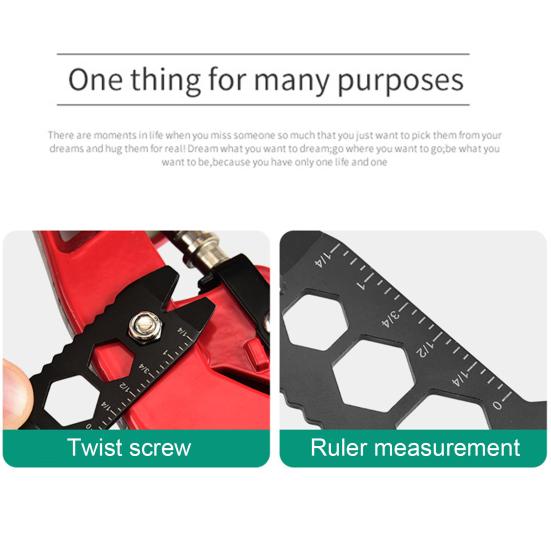 Multitool Klucz Wielofunkcyjny Nierdzewny Jednoczęściowa Konstrukcja EDC Narzędzie Outdoorowe Kempingowe z Wyciągaczem do Gwoździ Kluczem do Wspinaczki Górskiej