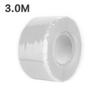 1 Roll 1.5M/3.0M Silicone Repair Tape Self-Fusing Wire Hose Bonding for Strong Water Pipe Rescue and Pipeline Seal
