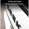 For Zeekr 9X Blackout Car Badge Sticker Front Rear Emblem Matte Black Cover Sport Styling Metal Modification Accessories