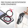 360 Rotating Bracket Phone Case for Samsung Galaxy Z Flip 7 6 5 Flip7 Flip6 Flip5 Electroplated Magnetic Hinge Protective Cover
