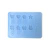 Multifuntional Small Accessories Mold Silicone Crafting Mold Featuring Delicate Paperclip Patterns for Jewelry Creation