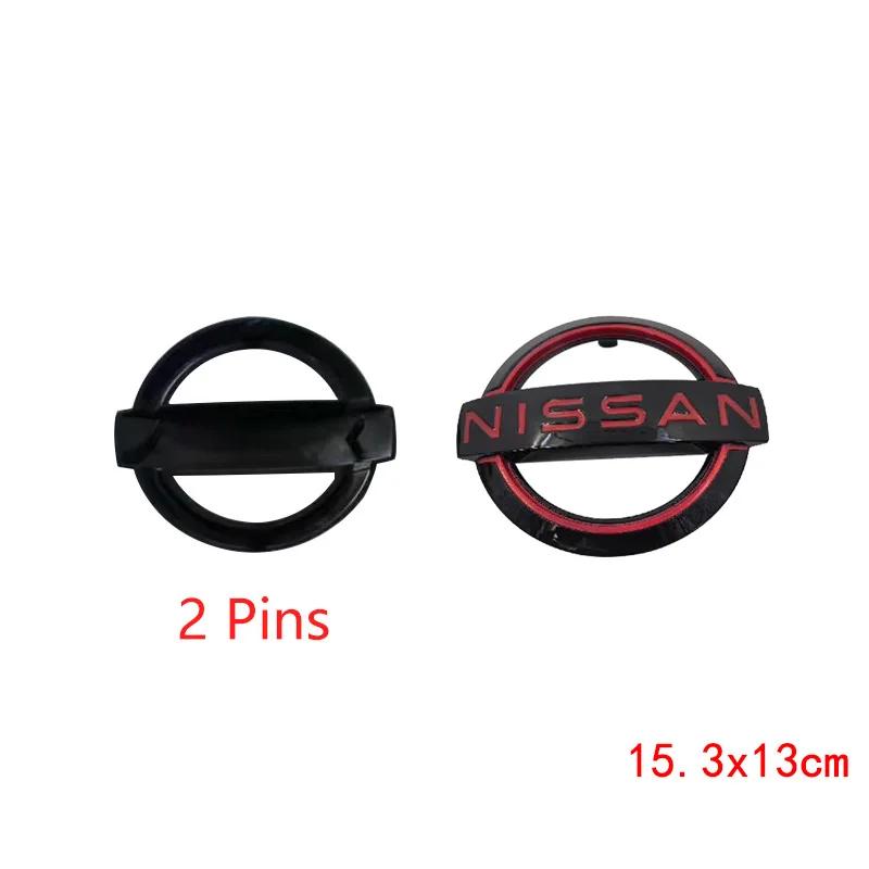 New Emblem for Nissan Logo Car Front Bonnet Rear Tail Trunk Sticker Qashaqai Teana Qashqai X-Trail T32 Juke Murano Juke