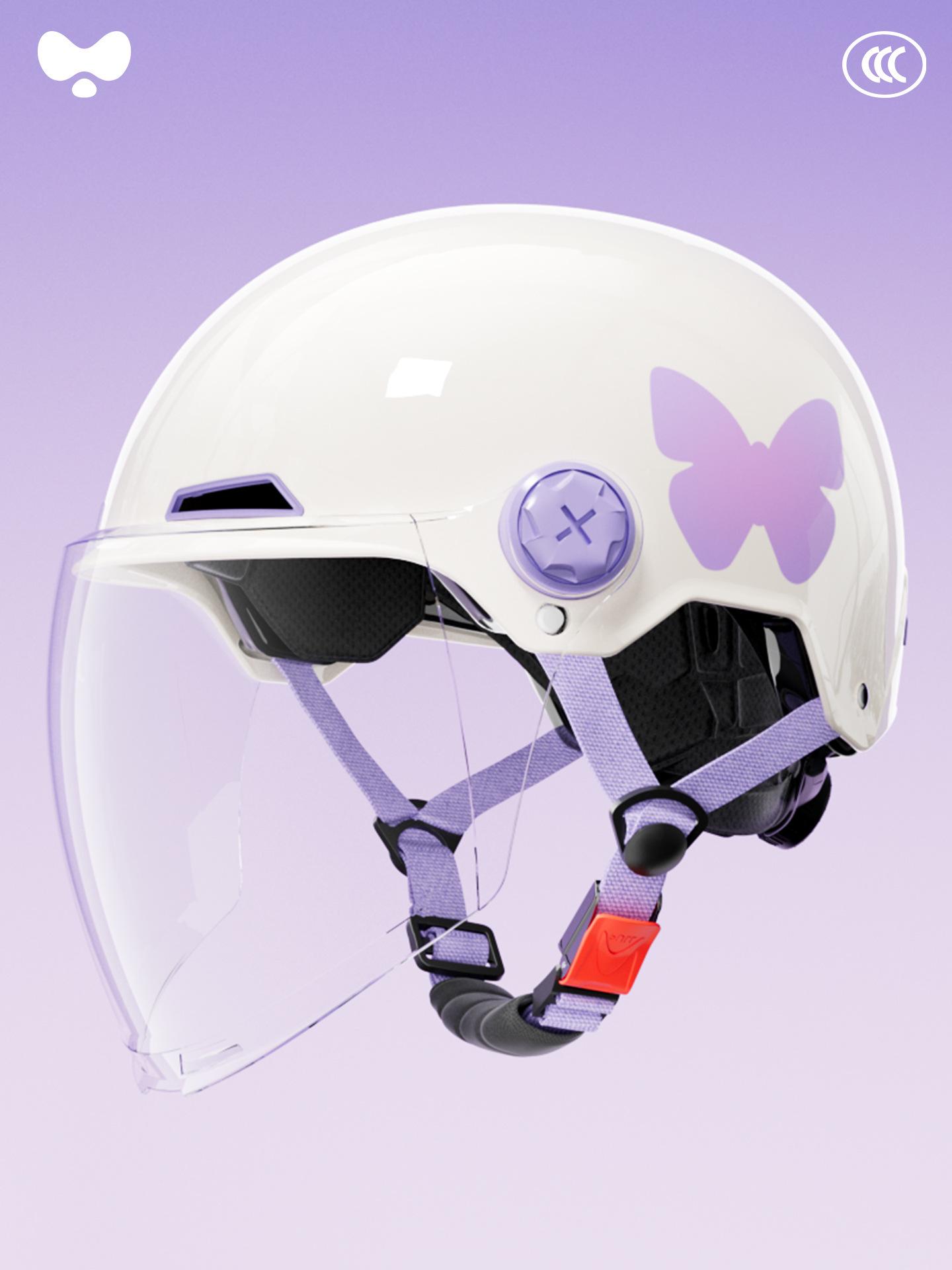 Yinglan 3C Certified Unisex Electric Vehicle Half Helmet - Warm, All-Season, Meets New National Safety Standards Universal Size