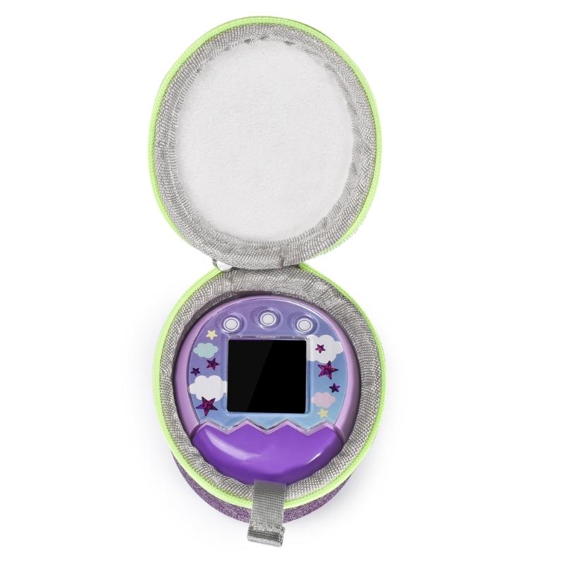 Storage Carrying Case Pouch Shockproof Clutch Handbag for Tamagotchi-Pix Virtual Interactive Pet Game Machine Accessory