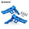 NICECNC Extended Wider Foot Pegs & kickstarter Starter Lever For Yamaha Banshee 350 1987-2006 Replaces 2GU-15620-01-00 Aluminum