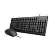 Rapoo X120PRO Wired Ergonomic Keyboard and Mouse Combo