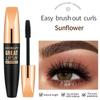 1 kus 4D Silk Fiber Lash Mascara Voděodolná řasenka pro prodloužení řas Black Thick Eye Lashes Curler Cosmetic