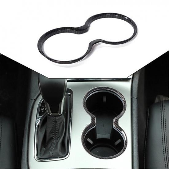 For Jeep Grand Cherokee 2011-21 Cup Holder Trim Cover Interior Decor Accessories