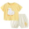Youqi Baby Unisex Summer Short Sleeve and Pants Set