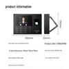 Deli Smart Cloud Face & Fingerprint Time Attendance Machine CN plug (adapter included)