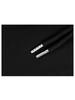 GUBIN Applique Point Sweatpants - Black