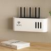 Caja Inalámbrica De Almacenamiento Para El Enrutador WiFi TV Bastador De Televisión Medido De Pared Para Almacenamiento De La or