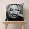 Kate Moss Fashion Modern Art Personalized Pillow Cover Kids Bedroom Wild Party Decor Pillowcase Kid Birthday Shower Gift