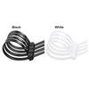 Black White Self-Locking Nylon Wire Rope Tie Self-Locking Cable Management  Car Daily Repair