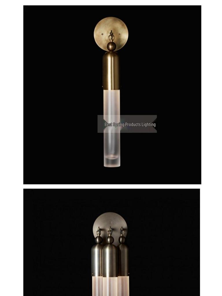 Modern Minimalist Retro Wall Lamp for Bedroom, Living Room, and Corridor