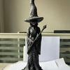 Witch Statue Resin Figurine Halloween Decor, Home Decoration Collectible